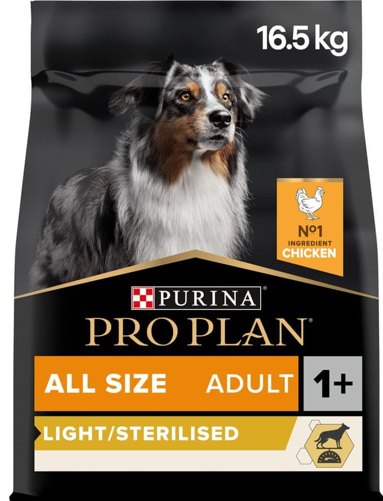 Purina Pro Plan Dog All Size Light Rich in Chicken 16,5 kg